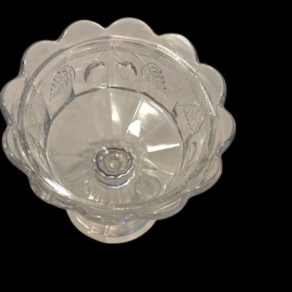 Vintage Elegant Crystal Glass Candy Dish or Compote - Picture 13 of 14